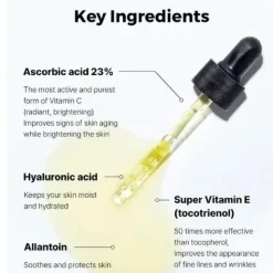 Best The Vitamin C 23 Serum Hauptzutat|Anti-Unreinheiten-Serum