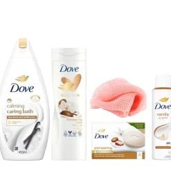 Clearance Tiktok Viral Basic Vanilla Shower Routine Hautpflege-Routinen & Sets|Scent Layering Vanilla