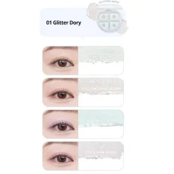 Hot Tintin Dory Eyeshadow Palette 01 Glitter Dory Lidschatten|Korean Makeup