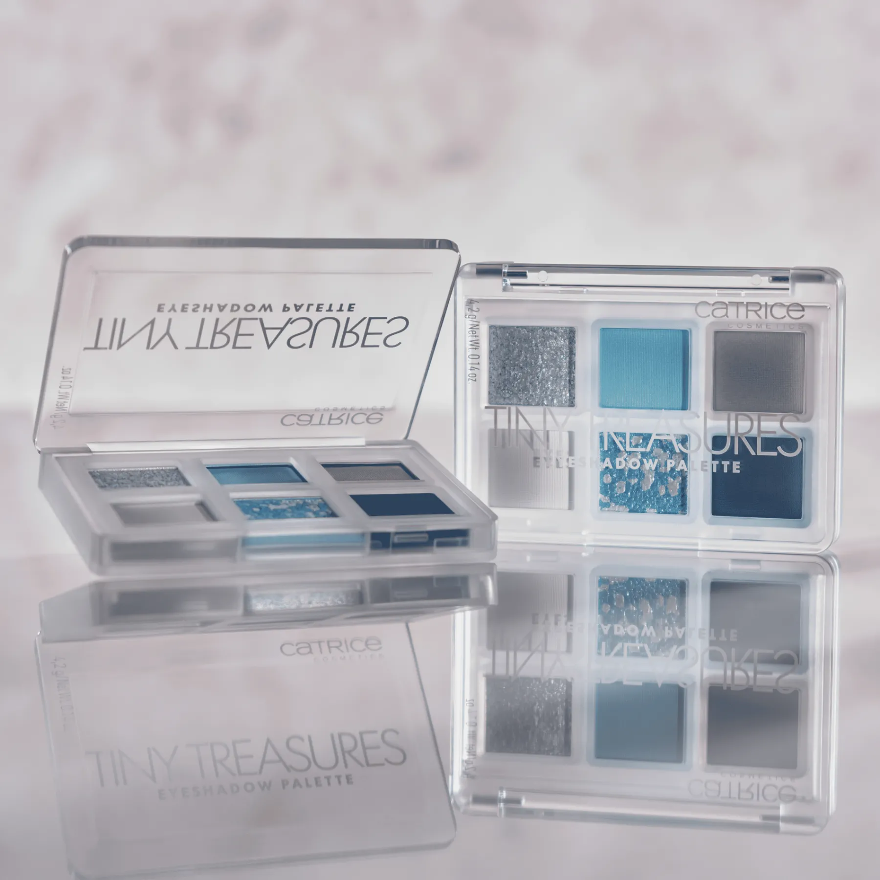 New Tiny Treasures Eyeshadow Palette 040 Icy Whisper Lidschatten|Vegane Lidschatten