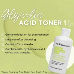 Discount Toner Glycolic Acid Vegan Pflege|Toners