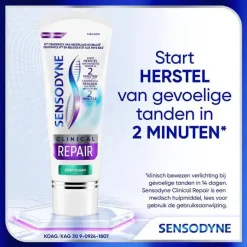 Toothpaste Clinical Repair Deep Clean Vegan Pflege|Zahnpasta