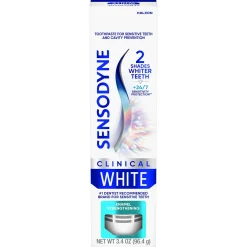 Online Toothpaste Clinical White Enamel Strenghtening Vegan Pflege|Zahnpasta