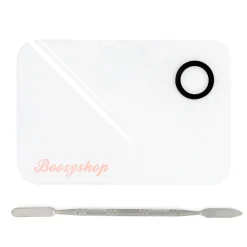 Hot Transparent Makeup Mixing Palette & Spatula Mixing Palettes