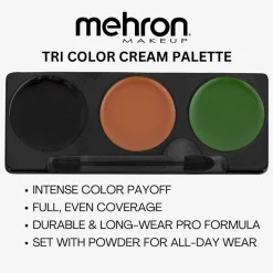 Best Tri-Color Makeup Palette Camouflage Spezialeffekte Make-Up