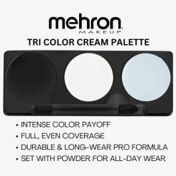 Tri-Color Makeup Palette Skeleton Spezialeffekte Make-Up