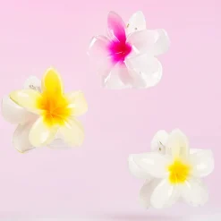 Discount Tropical Flower Claw Clips 3 Pack Haarspangen & -Clips