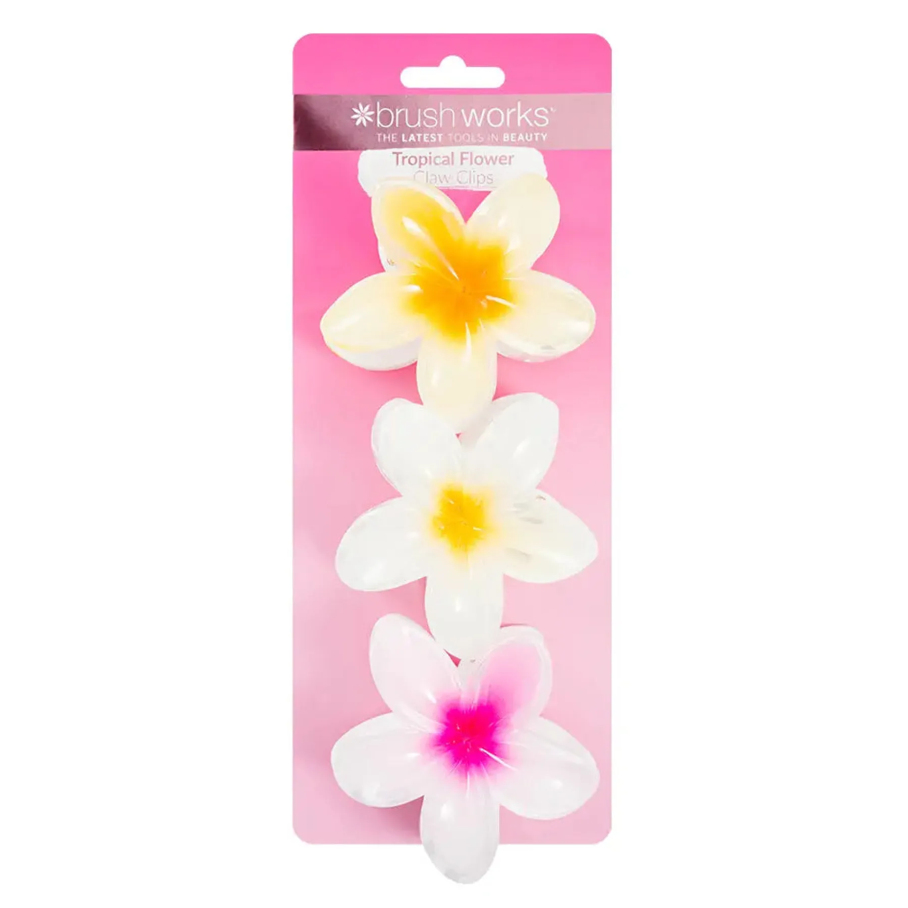 Discount Tropical Flower Claw Clips 3 Pack Haarspangen & -Clips