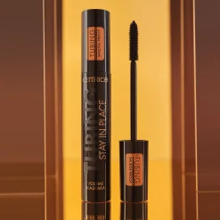 New Tubing Stay In Place Volume Mascara 010 Panda-Proof Black Mascara|Vegan Mascara