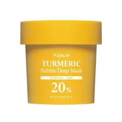 Clearance Turmeric Bubble Deep Mask Wash Off Masken|Vegan Pflege