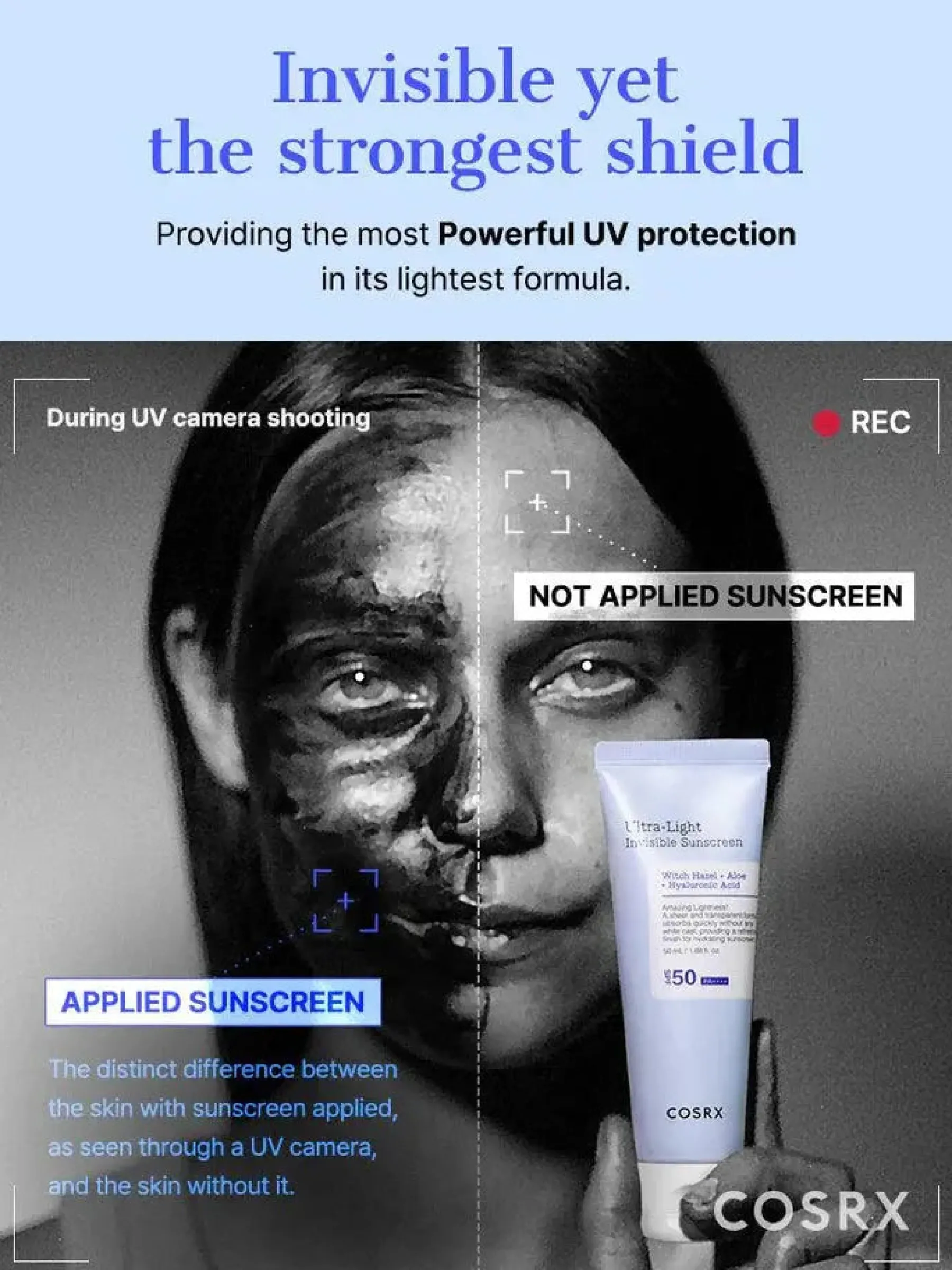 Discount Ultra Light Invisible Sunscreen SPF50+ Hauptzutat|Spf50