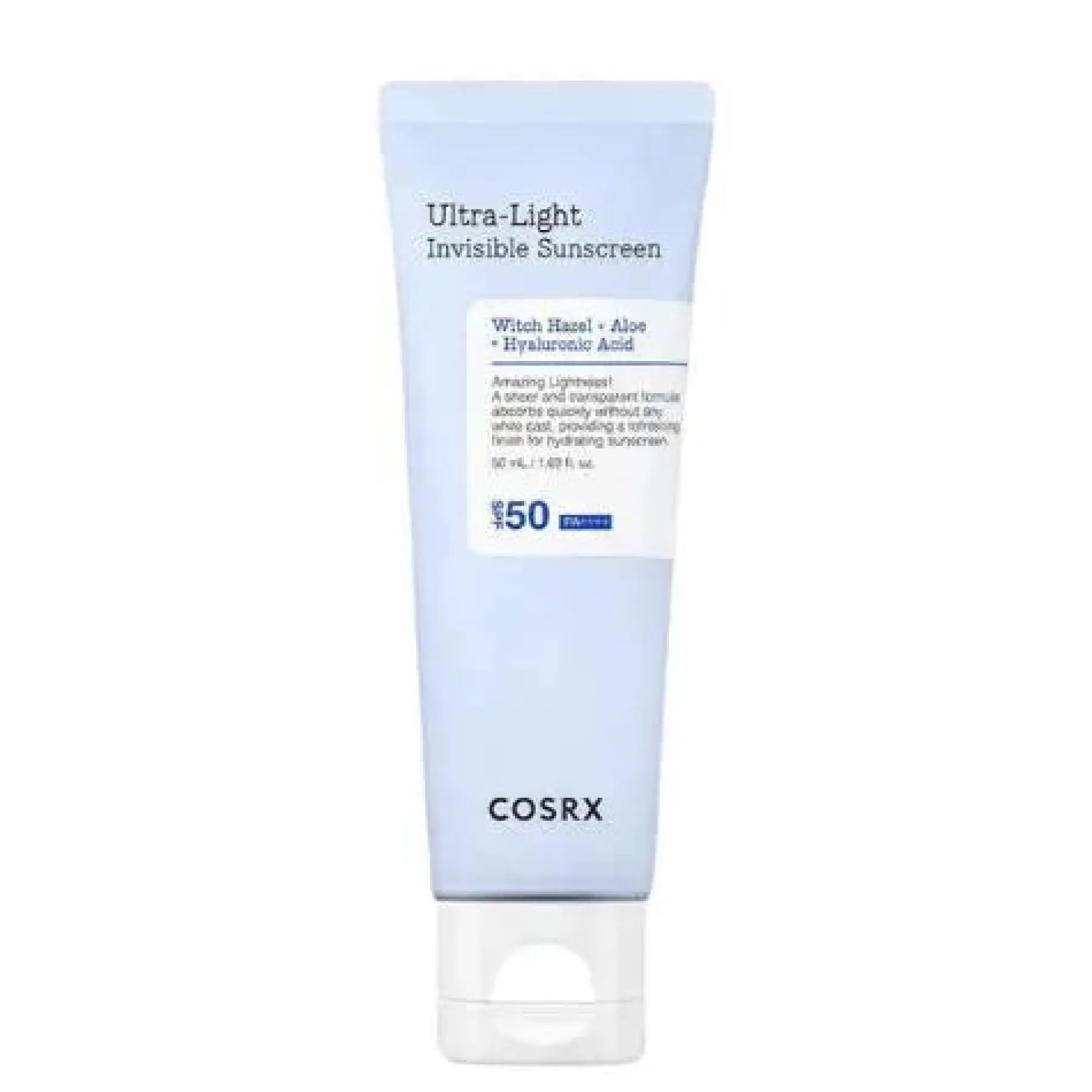 Discount Ultra Light Invisible Sunscreen SPF50+ Hauptzutat|Spf50