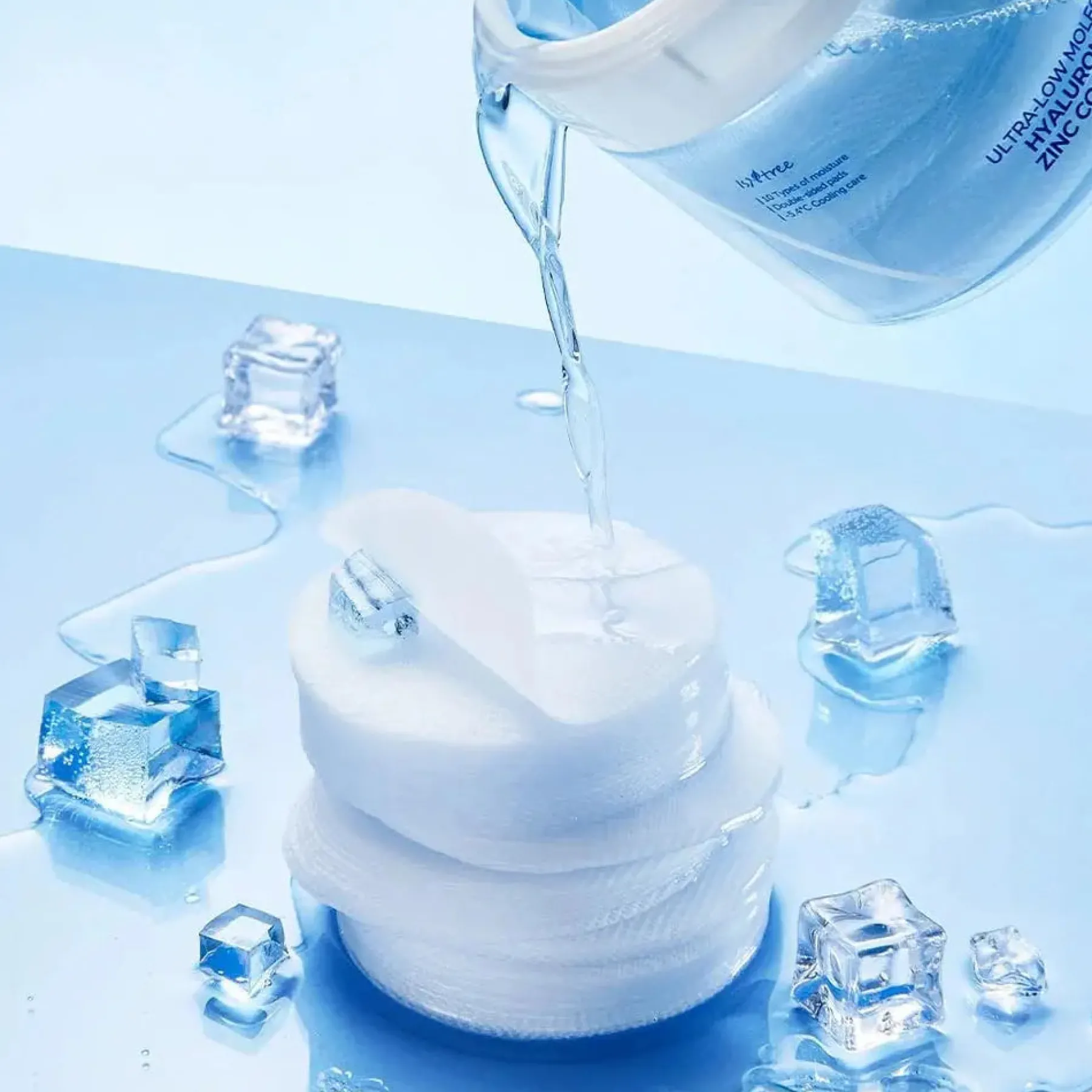 Outlet Ultra-Low Molecular Hyaluronic Acid Zinc Cooling Pad Hauptzutat|Toner Pads