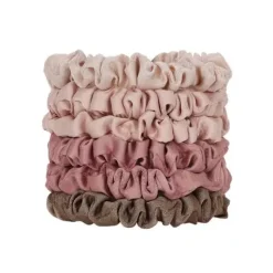 Outlet Ultra Petite Satin Scrunchies Terracotta Haarpflege-Routinen & Sets|Haarprobleem