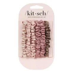 Outlet Ultra Petite Satin Scrunchies Terracotta Haarpflege-Routinen & Sets|Haarprobleem