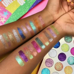 Sale United Shades of Glitter 21 Pressed Glitter Palette Lidschatten|Vegane Lidschatten
