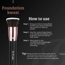 Hot UP17 Flat Foundation Brush Foundation|Tön Mehr