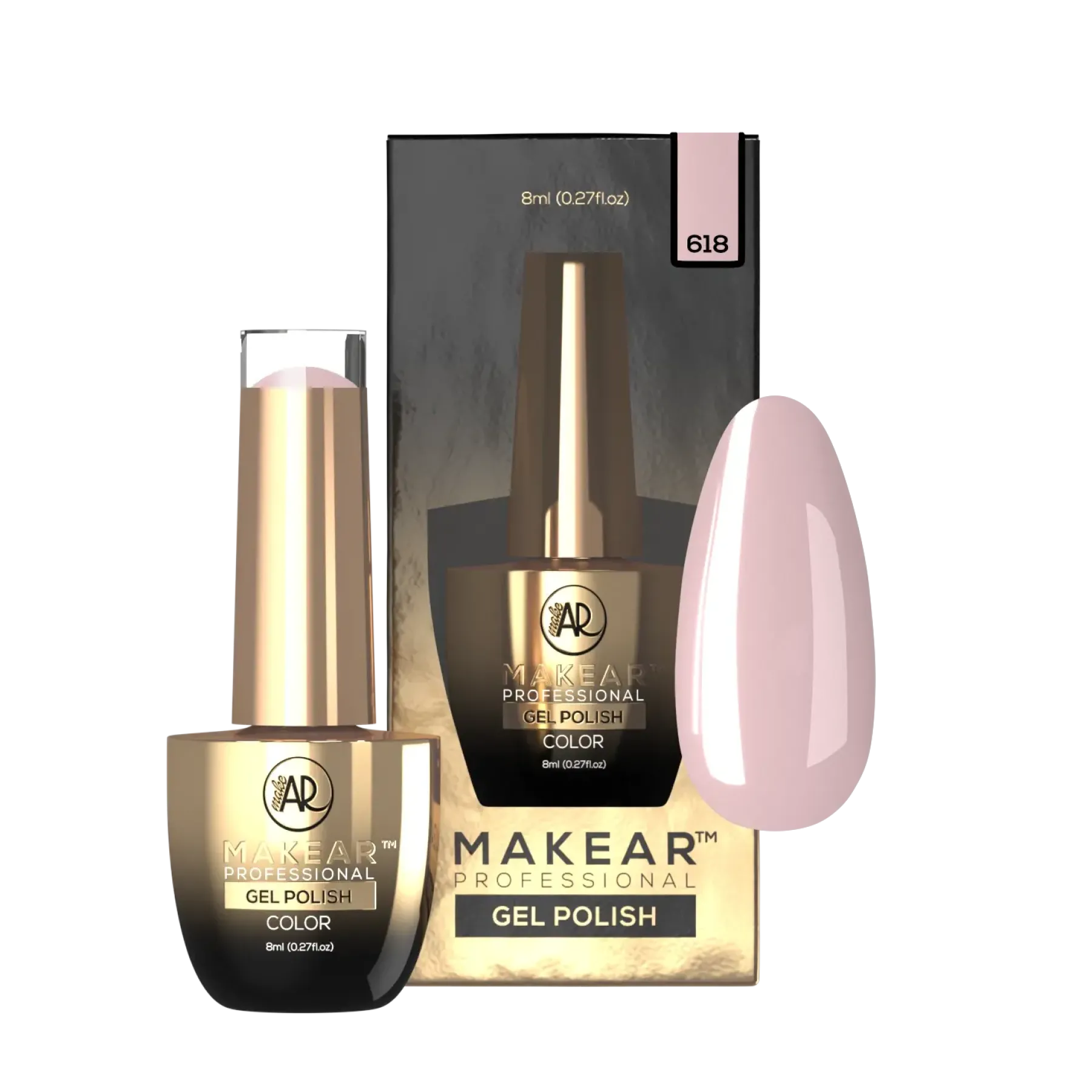Best UV Gel Polish 618 Bride Veganer Nagellack|Hema-Frei