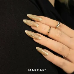 Online UV Gel Polish S57 Gold Star Veganer Nagellack|Hema-Frei