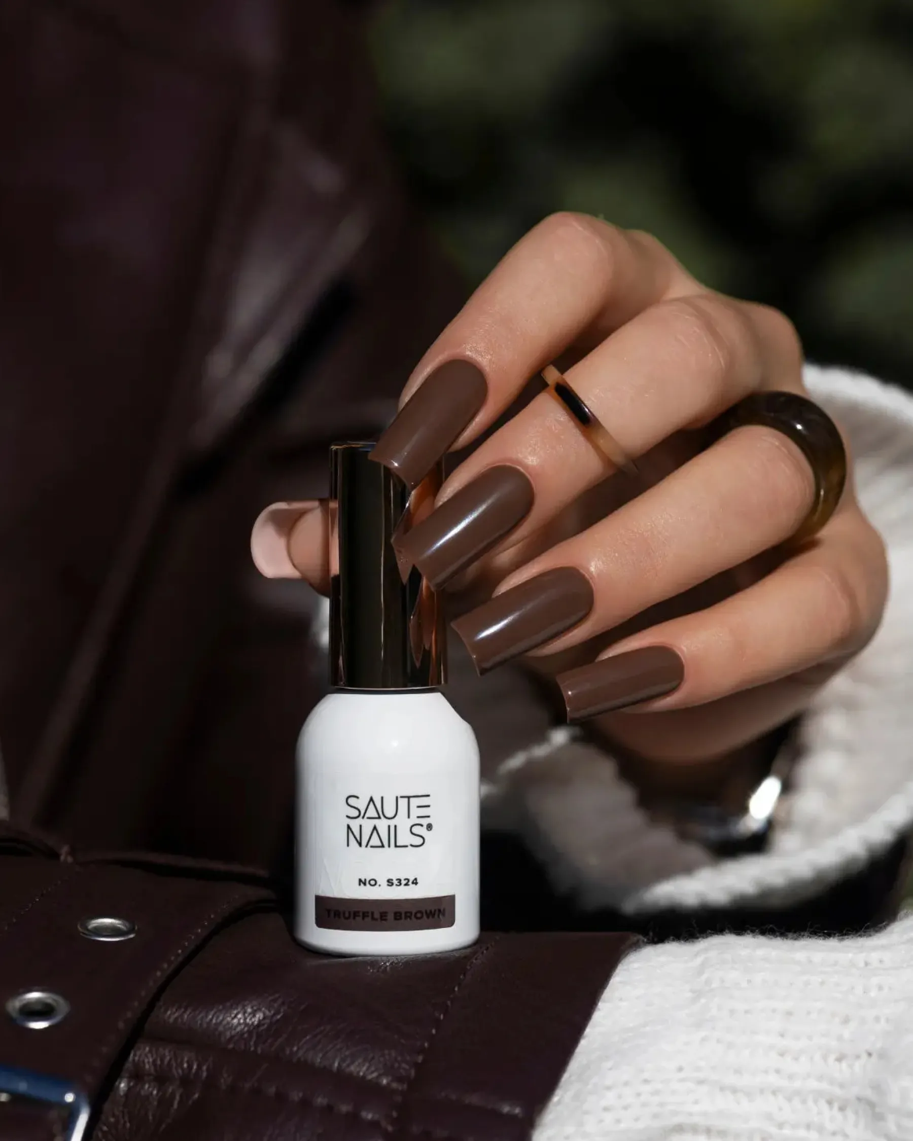 Outlet UV Gelpolish S324 Truffle Brown Veganer Nagellack|Hema-Frei