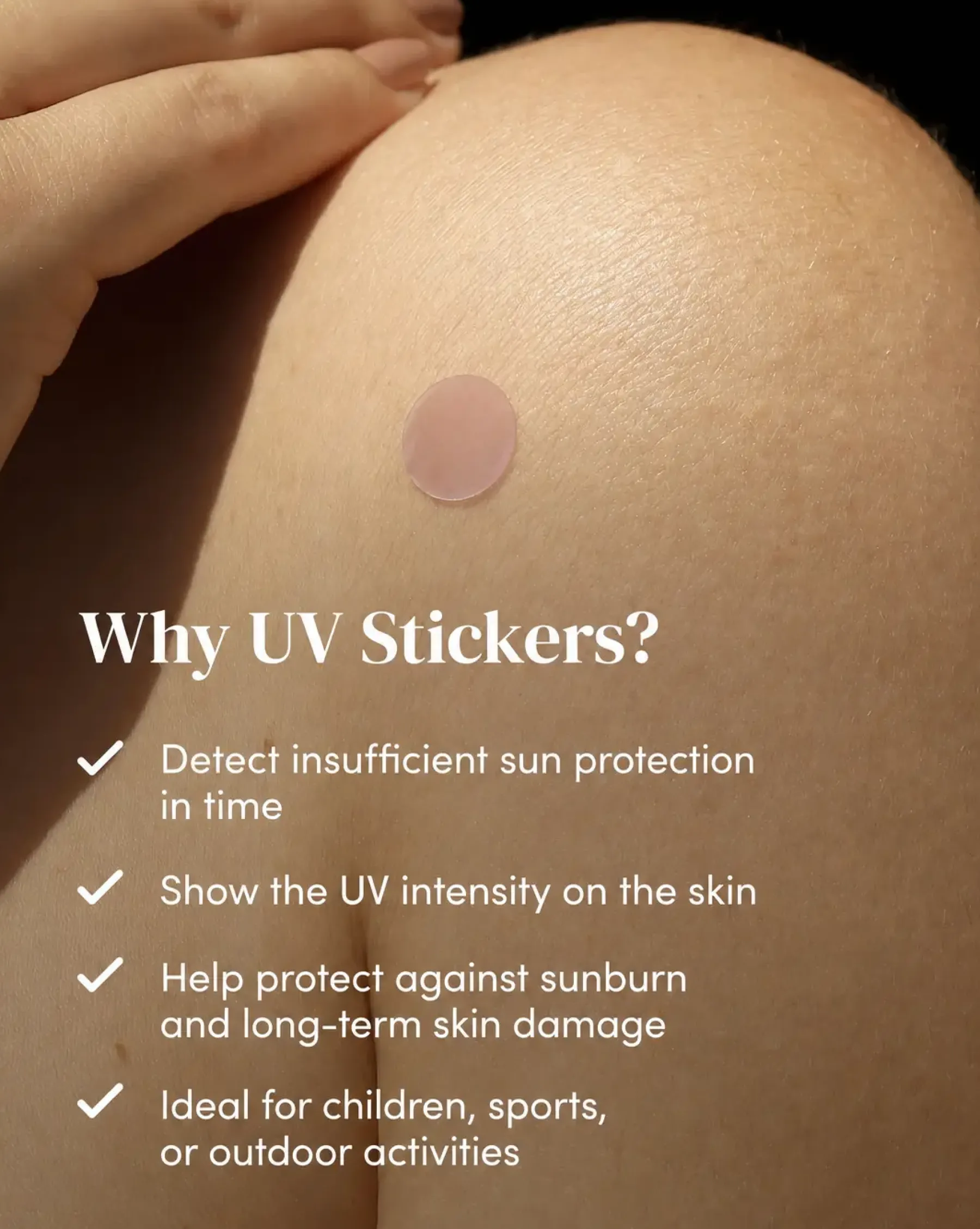 Clearance UV Indicator Patches Vegan Pflege|Vegan Tanning