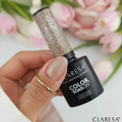 Online UV/LED Cat Eye Nail Polish Nude Glow Light Brown Veganer Nagellack|Cat Eye Gellack