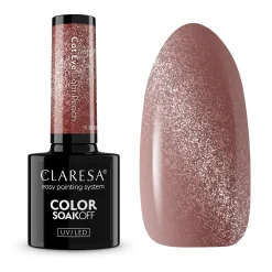 Sale UV/LED Cat Eye Nail Polish Nude Glow Light Peach Veganer Nagellack|Cat Eye Gellack