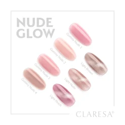Sale UV/LED Cat Eye Nail Polish Nude Glow Light Peach Veganer Nagellack|Cat Eye Gellack