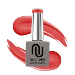 UV/LED Gel Nail Polish No. 25 Coral Red Veganer Nagellack|Hema-Frei