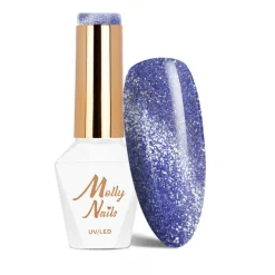 New UV/LED Gel Polish Cat Eye Glacier Crush Nr 252 Amethyst Veganer Nagellack|Cat Eye Gellack