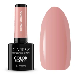 UV/LED Nail Polish Nude Glow Gummy Nude 1 Veganer Nagellack|5. Gellak