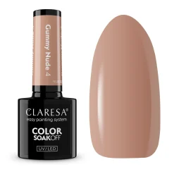 UV/LED Nail Polish Nude Glow Gummy Nude 4 Veganer Nagellack|5. Gellak