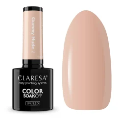 Best UV/LED Nail Polish Nude Glow Gummy Nude 2 Veganer Nagellack|5. Gellak