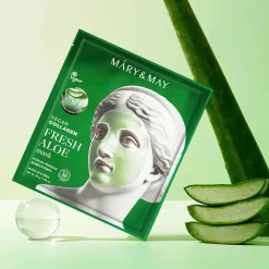 Vegan Collagen Fresh Aloe Mask Hauptzutat|Gesichtsmasken