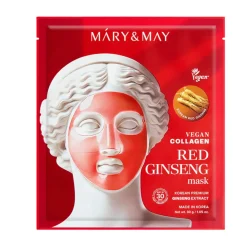 New Vegan Collagen Red Ginseng Mask Hauptzutat|Gesichtsmasken