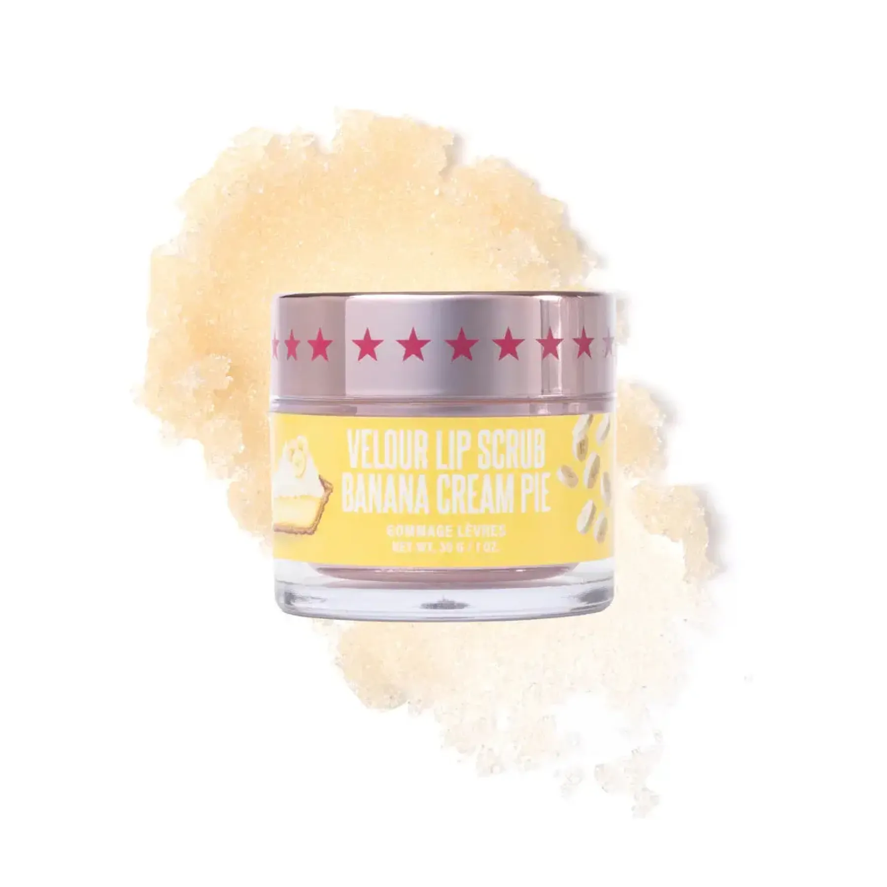 Outlet Velour Lip Scrub Banana Cream Pie Lippenbalsam|Lippenbalsam