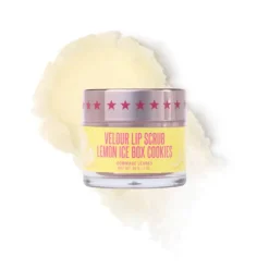 New Velour Lip Scrub Lemon Icebox Cookie Vegan Pflege|Lippenbalsam