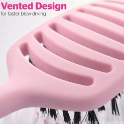 New Vented Bristle Hair Brush Healthy Hair Methode|Haarborstels & Kammen