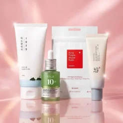 Discount Viral Korean Anti Acne Skincare Set Vegan Pflege|Korean Skincare Routine