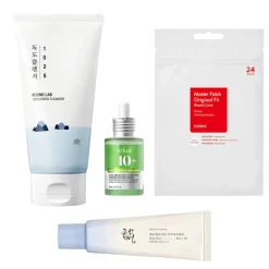 Discount Viral Korean Anti Acne Skincare Set Vegan Pflege|Korean Skincare Routine