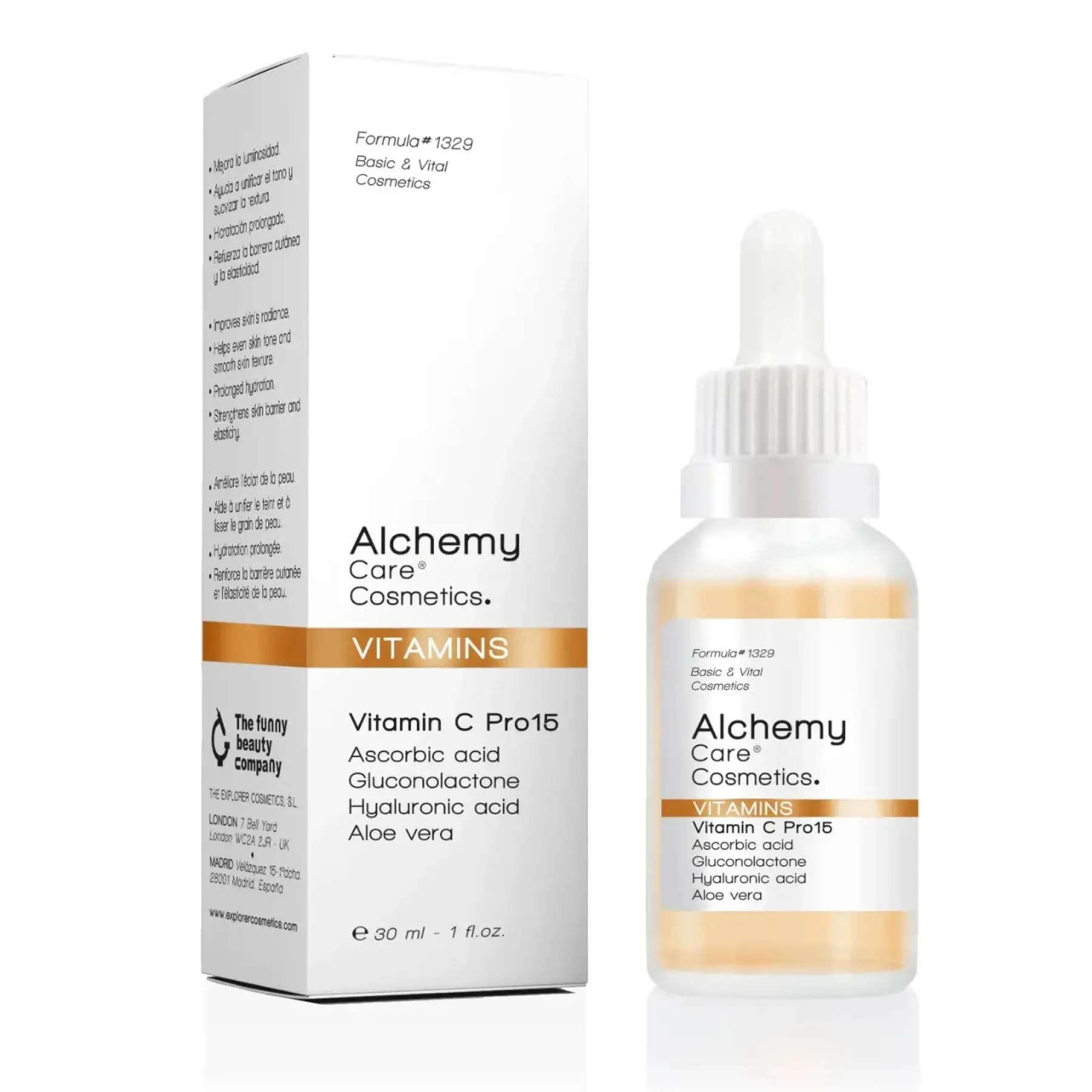 Online Vitamin C Pro15 Problemlösende Seren|Hauptzutat