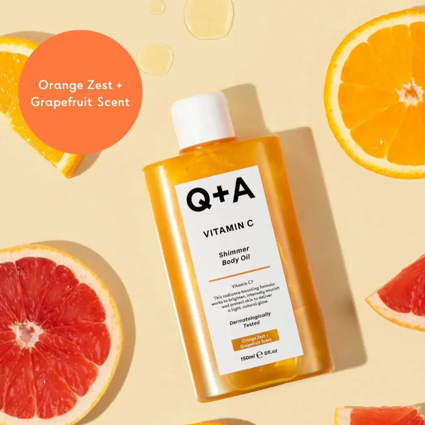 Outlet Vitamin C Shimmer Body Oil Everything Shower|Körperöl