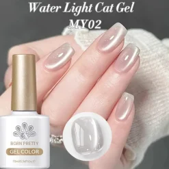 Online Water Light Cat Magnetic Gel MY02 Cat Eye Gellack|Hema-Frei