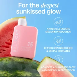 Hot Watermelon Tanning Oil SPF15 Vegan Tanning|Tanning Oil