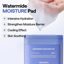Water-Mide Deep Moisture Pad Toner Pads|Vegan Pflege