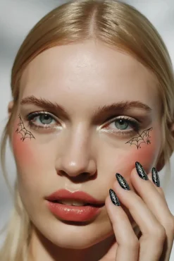 Clearance Webbed Speckles Face Jewels