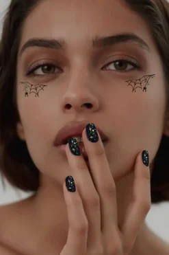 Clearance Webbed Speckles Face Jewels