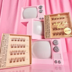 Sale What The Fake! False Lashes 05 Natural Cluster Brown Künstliche Wimpern