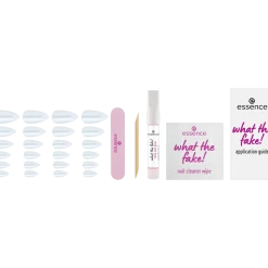 New What The Fake! Press-on Nails Manicure Set 01 Glazed Künstliche Nägel|Veganer Nagellack