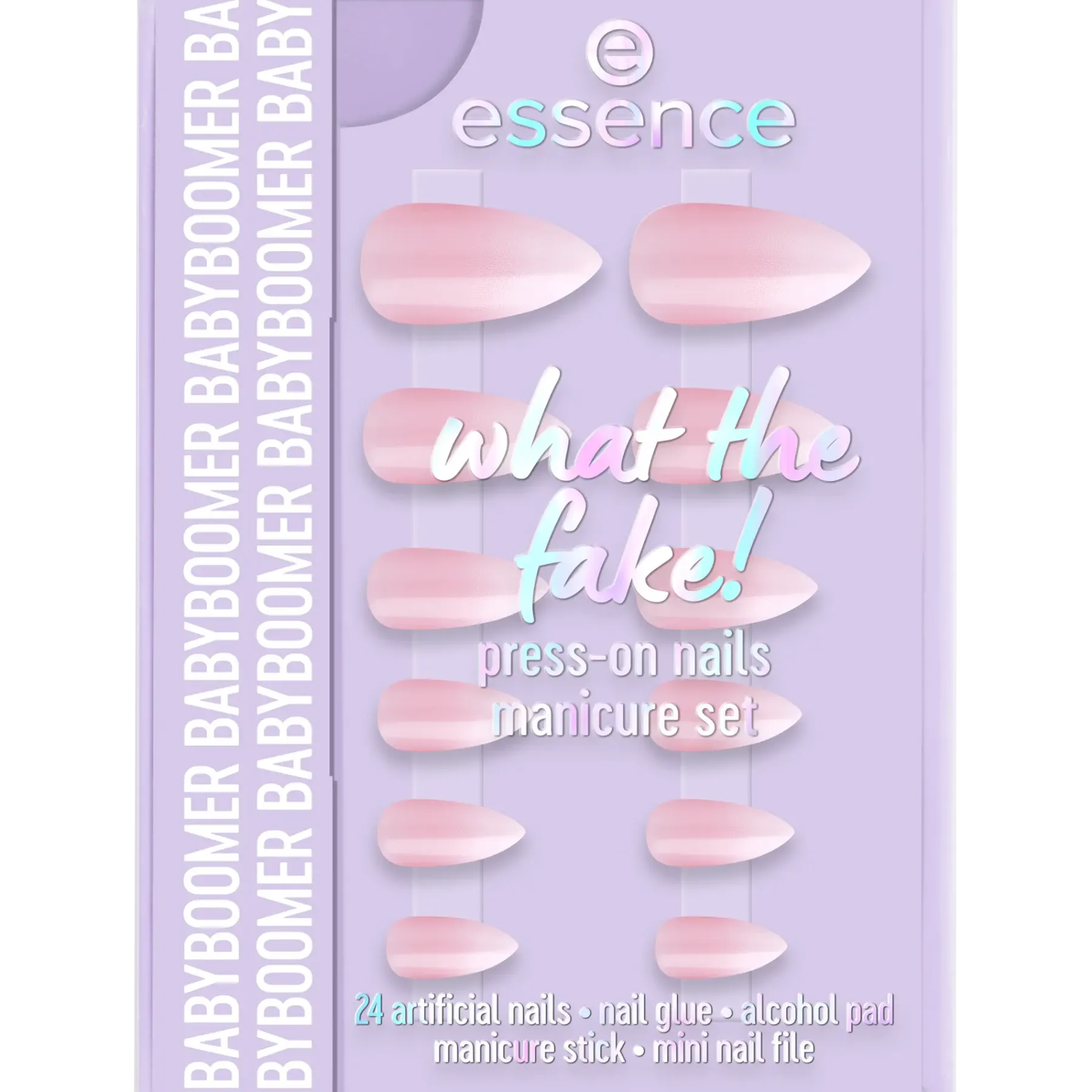 Best What The Fake! Press-on Nails Manicure Set 03 Babyboomer Künstliche Nägel|Veganer Nagellack